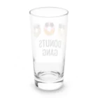 テモアシドーナツ（ドーナツギャング）のドーナツギャング Long Sized Water Glass :back