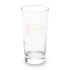 Chill`s Factoryのまる さんかく しかく Long Sized Water Glass :back