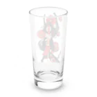 店の梅に赤短 Long Sized Water Glass :back