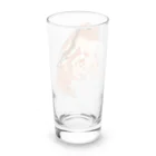 LalaHangeulのヒキガエルさん　文字無し Long Sized Water Glass :back