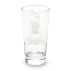 犬グッズの店しえるぶるーのマフラー犬　フレンチブルドッグ　クリーム Long Sized Water Glass :back