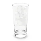 ねこの森でお散歩のフッワフワのシャムミックス Long Sized Water Glass :back