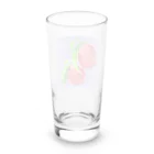 Ritz-studioのドット絵　ピーチ Long Sized Water Glass :back