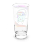 lukanose-kidsのバケツ君 Long Sized Water Glass :back