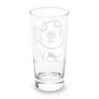 ＋Whimsyの豚キムチ Long Sized Water Glass :back