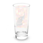 白南風諷こ ◇◇◇ みちのくの田園絵師のパレード　～ゾウの行進～ Long Sized Water Glass :back