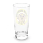 Yellow Ribbon Dog ShopのイエローリボンドッグのボンちゃんJr. Long Sized Water Glass :back