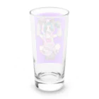 あやしいおばさん くろまめさんの○ュアアルコール（クラ○ナー）パープル Long Sized Water Glass :back