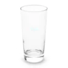 🦇水月黒羽ᙅ⩬のコウモリくん（水色） Long Sized Water Glass :back