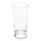 🦇水月黒羽ᙅ⩬のコウモリくん（ぴんく） Long Sized Water Glass :back