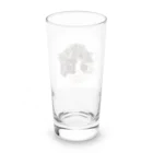 保護猫茶トラ兄弟LIFEの杏ちゃん Long Sized Water Glass :back