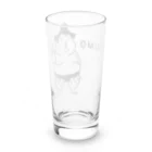 ぽぴーぴぽーのSUMO  Long Sized Water Glass :back