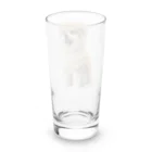 長毛秋田犬ししまるのししまるロンググラス Long Sized Water Glass :back