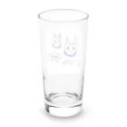 小さなウサギと小さなヤギのUSAが作りました Long Sized Water Glass :back