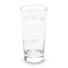 SU-KUのにゃんこと一緒に(文房具Ver.) Long Sized Water Glass :back