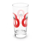 りさぽむストア SUZURIのだるマン　ロンググラス2 Long Sized Water Glass :back