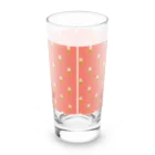 パンニマルの囚われうさぎ パターン ピンクver. Long Sized Water Glass :back