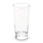 オモシロオカシクの焼肉女王（オレンジ） Long Sized Water Glass :back