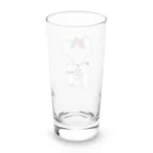 macomaco SUZURISTOREのジョーイとリリーのお花とお鼻でチュー✨ Long Sized Water Glass :back