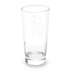 momo-tenのハート＆ハート Long Sized Water Glass :back