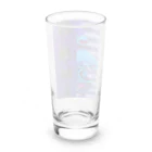 PALA's SHOP　cool、シュール、古風、和風、の土偶　「輪廻転生」 Long Sized Water Glass :back