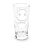 aiueoneko358のパワー猫 Long Sized Water Glass :back