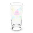Future Starry Skyのソフトクリーム🍦 Long Sized Water Glass :back