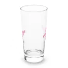 MZグラフィックスのスイートハート　ピンク マグカップ Long Sized Water Glass :back