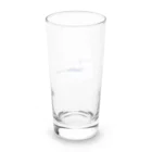 しの.＠流浪創具師EMANONの雪国の妖精シマエナガ Long Sized Water Glass :back