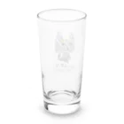 こんなにすごい屋のぼくは黒柴。 Long Sized Water Glass :back