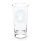 ネコのうーたんになりたいくちばしショップの「にゃすし又はすしにゃ」すし好き専用 Long Sized Water Glass :back