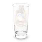 jun-hoshiのルリビタキ ♂ Long Sized Water Glass :back