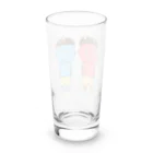 イラストレーター | 島田あやの赤鬼くんと青鬼くん Long Sized Water Glass :back