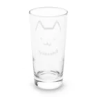 猫のひげ SUZURI店の猫のひげロゴマークシリーズ Long Sized Water Glass :back