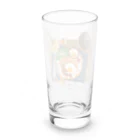 ハルイロ雑貨店　suzuri支店のパンケーキプレート Long Sized Water Glass :back