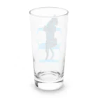 BuzzWorks - OFFICIAL GOODS STOREのFu-ki / Blue Cat Long Sized Water Glass :back