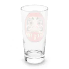 funny-boneの［赤］だるま 開運吉祥 達磨 Long Sized Water Glass :back