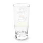 旅々PHOTOのじきゅ～じそく ver.稲刈り Long Sized Water Glass :back