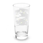 PALA's SHOP　cool、シュール、古風、和風、の和風　着物柄　「水面のもみじ」□ Long Sized Water Glass :back