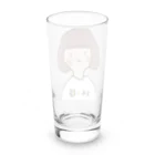 yamamototomohiroのスキー初心者女子 Long Sized Water Glass :back