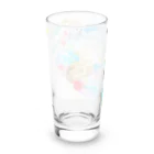 アジアンカフェXanh（サイン）のスミレの初めての水彩画 Long Sized Water Glass :back