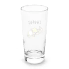 犬のおしりのダックス吸う女子 Long Sized Water Glass :back