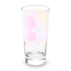 Noëlのピンクとお花 Long Sized Water Glass :back