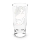 ひよこ男爵とまだむにゃんのにゃえさる (まだむにゃん) Long Sized Water Glass :back