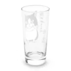 まつり猫ショップのハチワレチロルさん（顔が大きいのは優しい証拠） Long Sized Water Glass :back