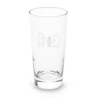 アルとグレ☕️のアルとグレ　チューリップ🌷 Long Sized Water Glass :back