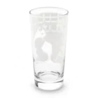 travelohayuの振り返り美猫図 Long Sized Water Glass :back