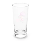 はりねずこのイラストのゲームオン！モモちゃん Long Sized Water Glass :back