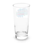 沖縄大好きシーサーちゃんのamakai kumakai〜あまかい👣くまかい Long Sized Water Glass :back