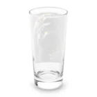 キッチンファラオの黒猫デザイン☆ Long Sized Water Glass :back